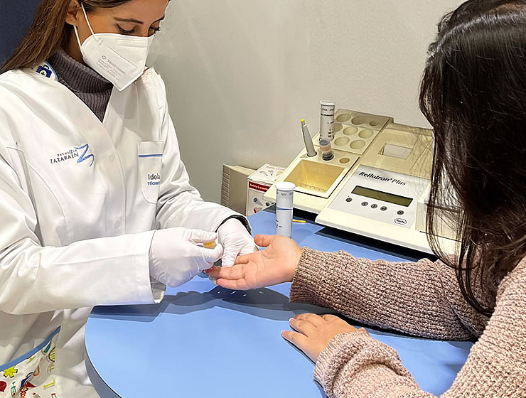 Medición de glucosa y prevención de la diabetes